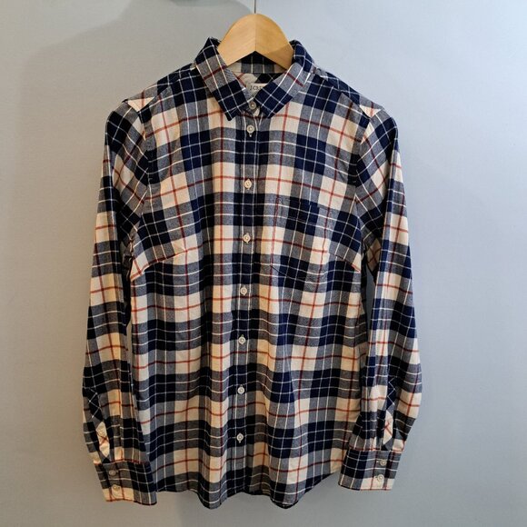 J. Crew Women's Small Soft Washed Flannel Shirt Style #BK533 New With Tag - Picture 4 of 13